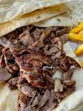 Doner Portion & Doner Wrap (Turkish Beef Shawarma)