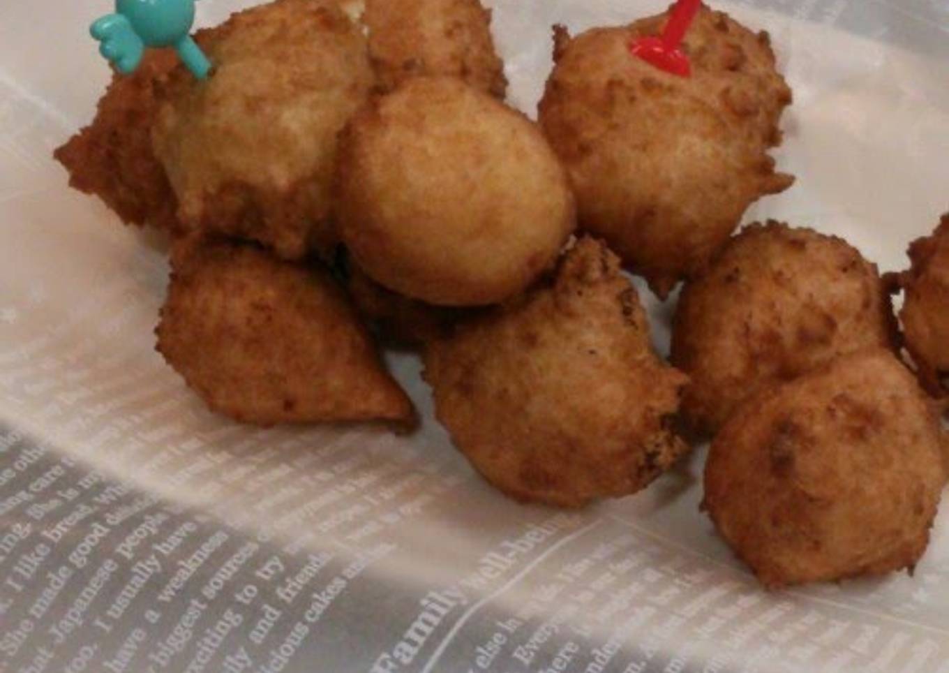 Easy Bite-Sized Tofu Donuts