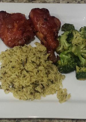 A picture of Oven Barbeque Chicken.