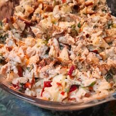 A picture of Greek Apple Salad.