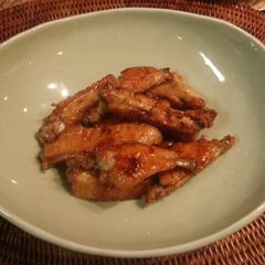 A picture of Chicken Spare Ribs Simmered in Ume Jam.