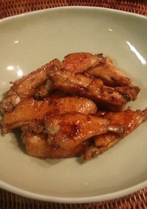 A picture of Chicken Spare Ribs Simmered in Ume Jam.