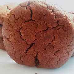 Chocolate cookies (eggless) A picture of Chocolate cookies (eggless).