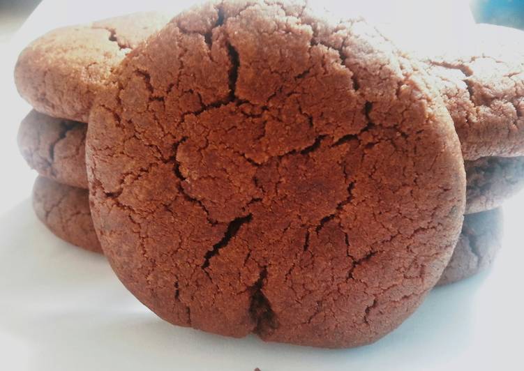 How to Make Quick Chocolate cookies (eggless)