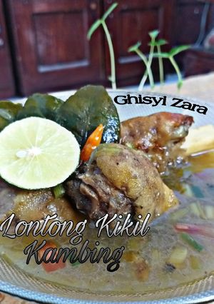 Foto resep Lontong Kikil Kambing