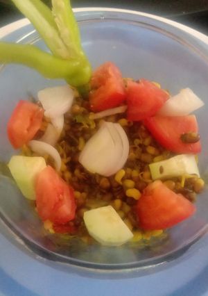 A picture of Sprouts salad.