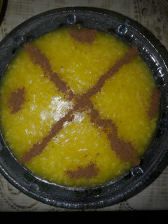 عکسی از دستور شله زرد