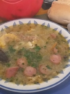 Una foto de Ajiaco