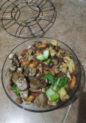 Foto resep Tumis sayur bakso sosis ayam tahu