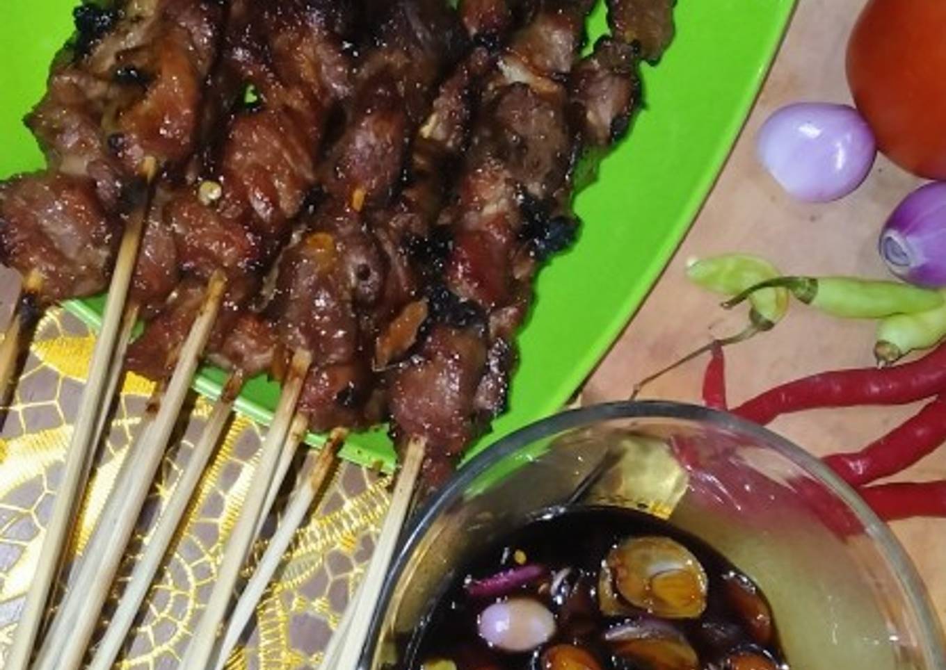 Sate kambing kurban