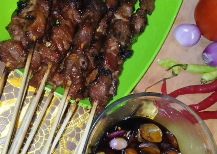 Cara Gampang Membuat Sate kambing kurban yang Bikin Ngiler