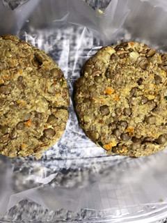 Una foto de Medallones de lentejas