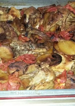 صورة لوصفة صينية الدجاج مع البطاطا بالفرن
