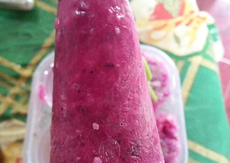 Resep Es krim buah naga, Sempurna