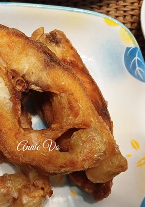 Hình của món Cá diêu hồng chiên giòn hai bước.