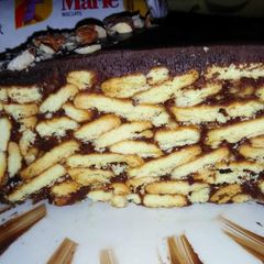 No bake chocolate cake A picture of No bake chocolate cake.