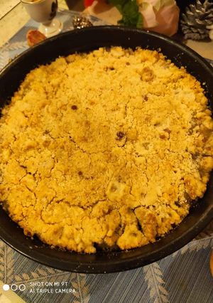 A picture of Apple Crumble.