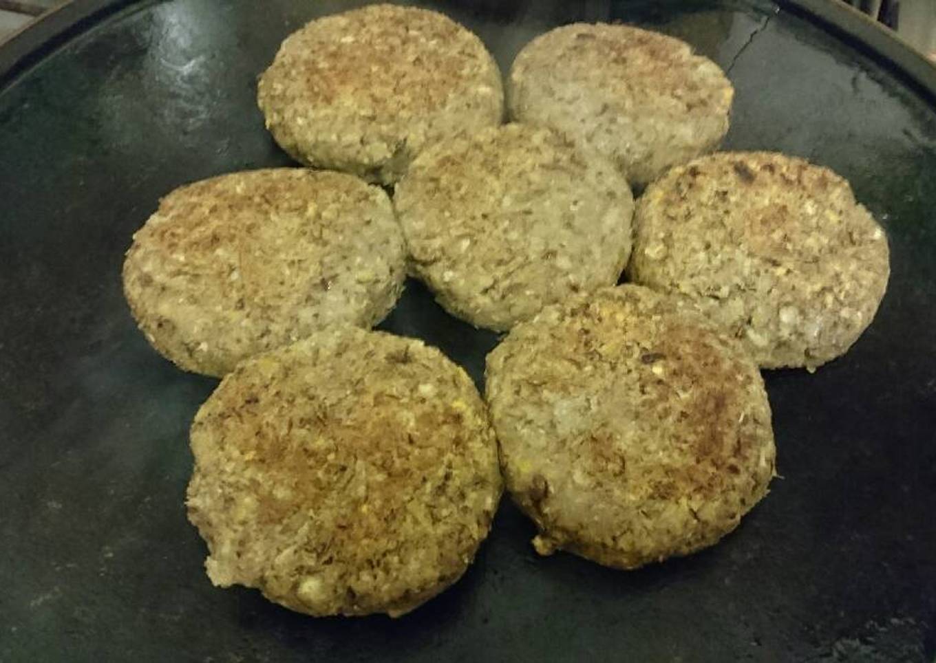 Hamburguesas de lentejas, sin gluten