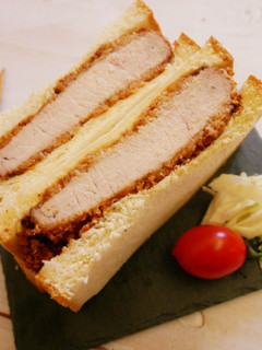 氣炸鍋「日式豬排三明治」簡單又好吃 ♪ 的食譜成品照片