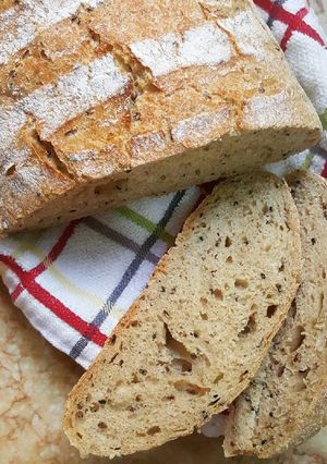 صورة لوصفة خبز ريفي 🥖