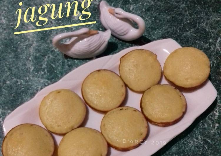Resep masakan 2 - Kue Lumpur Jagung (Eggless) | Cara Buat 2 - Kue Lumpur Jagung (Eggless) Yang Enak Dan Mudah