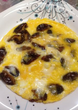عکسی از دستور تخم مرغ خرما