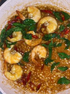 Foto resep Udang kemangi saus tiram