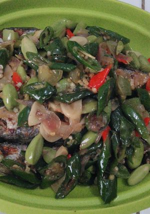 Foto resep Tumis ikan pedas pete
