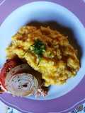 Risotto de zapallo camote