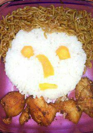Foto resep Bento bekal sekolah sikecil