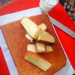 A picture of Hot Milk Cake.