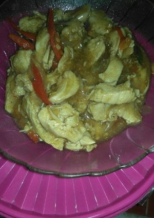 Foto resep Ayam tumis saus tiram