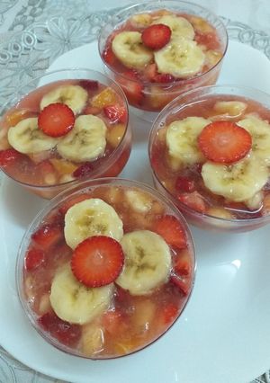 صورة لوصفة 🍌🍓 سلطة فواكه 🍓🍌