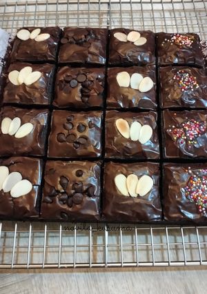 Foto resep Chewy brownies