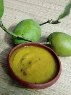 কাঁচা আমের টক ডাল রেসিপির প্রধান ছবি