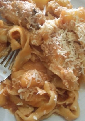 Una foto de Fideos caseros