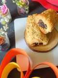 Date finger biscuit with sesame