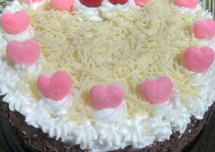Cara Gampang Menyiapkan 7. 🎂 Black forest ala NCC by me 🍰 yang Enak Banget