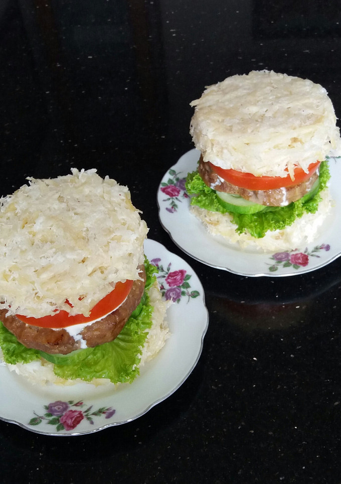 Foto resep Burger Singkog