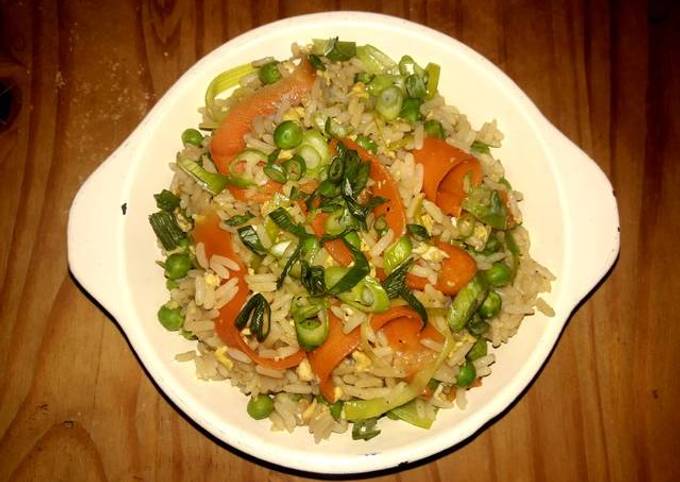 Vegetable loaded Fried Rice