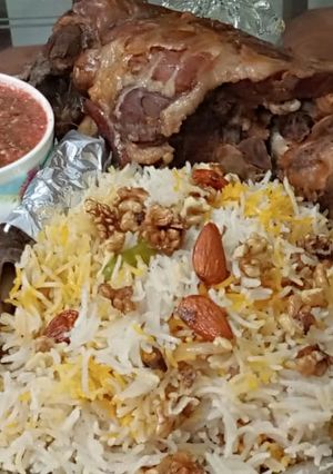 A picture of Mutton Mandi.