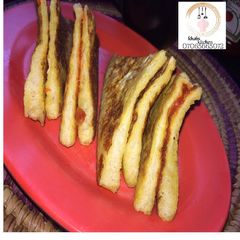 A picture of Fried bread hausa and English version recipe by Khabs kitchen.