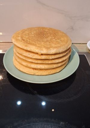 Une photo de Galette lentille corail