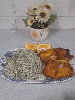 عکسی از دستور شوید پلو با ماهی