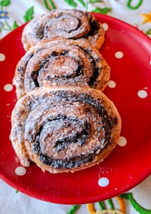 Villámgyors túrós kakaóscsiga ☕️🫖 recept fotója