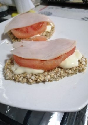 Una foto de Tostaditas de avena