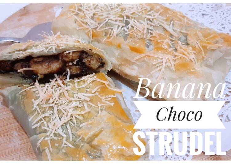 Resep Banana Choco Strudel, Lezat