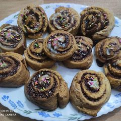 A picture of Cinnamon Rolls.