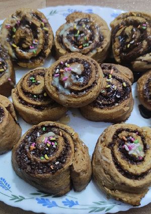 A picture of Cinnamon Rolls.