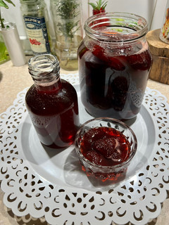 عکسی از دستور مربای توت فرنگی🍓🫙Strawberry jam